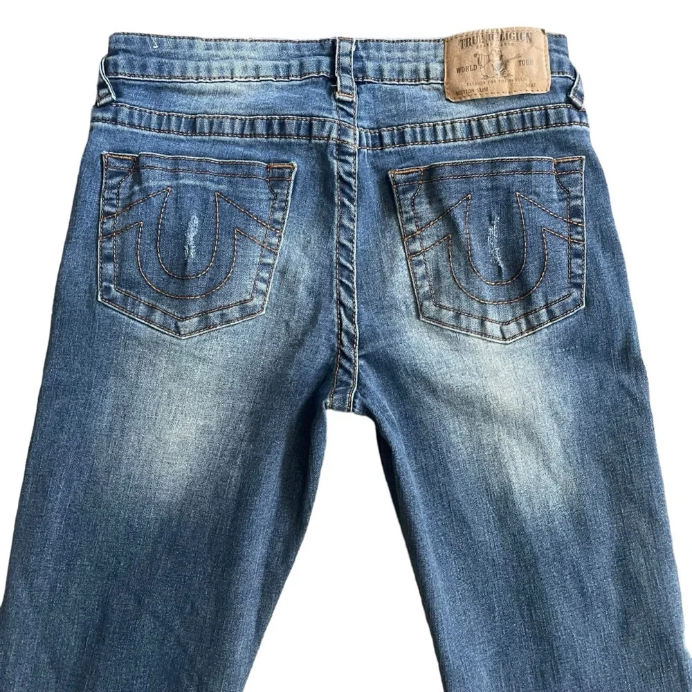 True Religion SlimStraight Jeans Size 14 Girl‎